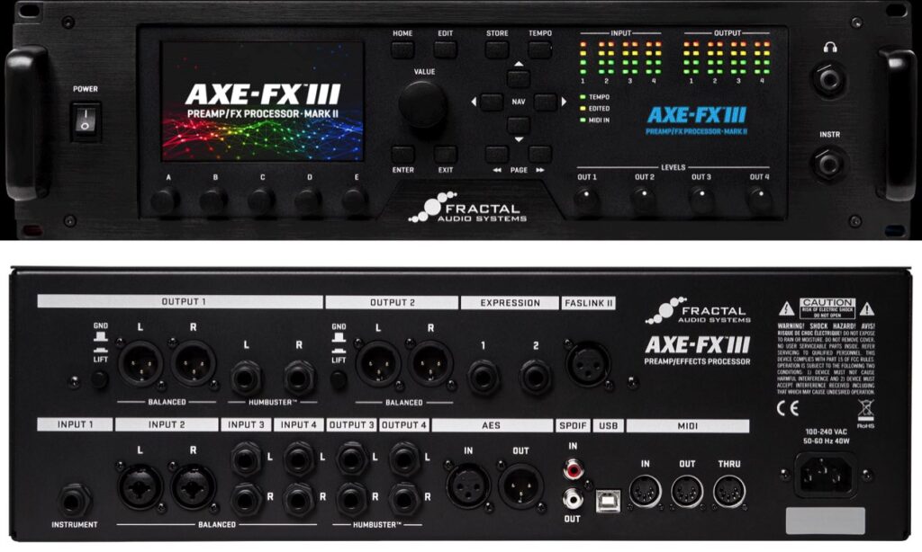 4 Fractal Audio Axe Fx