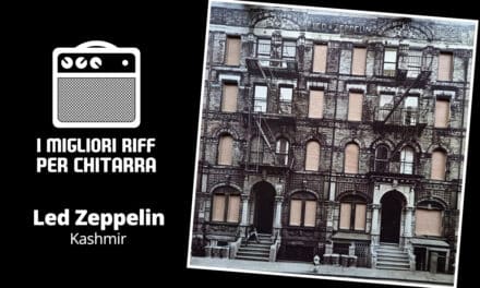 I migliori riff per chitarra in spartiti e tab – Led Zeppelin – Kashmir