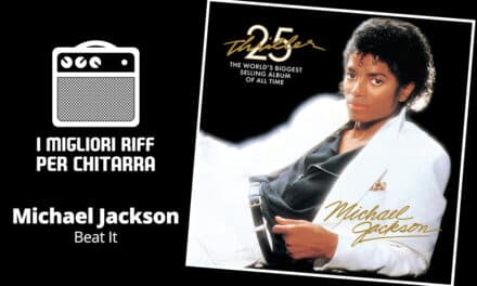 I migliori riff per chitarra in spartiti e tab – Michael Jackson – Beat It