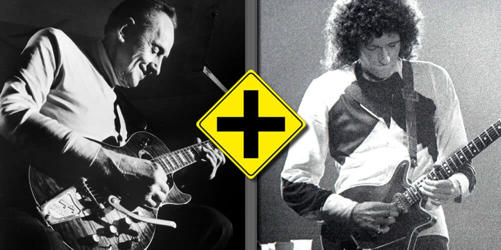 Brian May & Les Paul