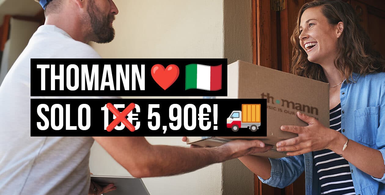 Spese di spedizione Thomann: comprare non è mai stato così conveniente!