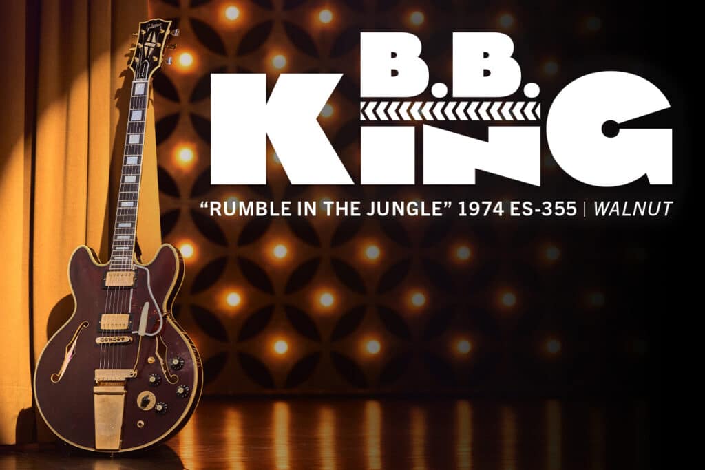 B.B. King "Rumble in the Jungle" 1974 ES-355