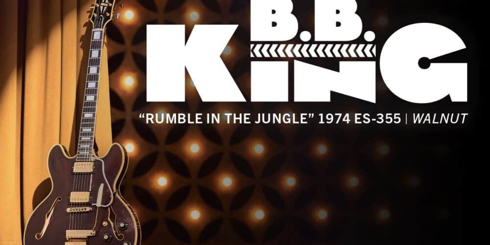 B.B. King "Rumble in the Jungle" 1974 ES-355