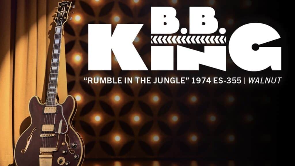 B.B. King "Rumble in the Jungle" 1974 ES-355