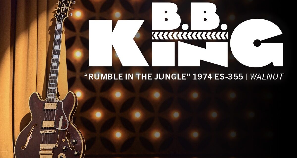 Gibson presenta la B.B. King “Rumble in the Jungle” 1974 ES-355