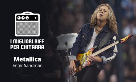 Enter Sandman – Metallica – I migliori riff per chitarra in spartiti e tab