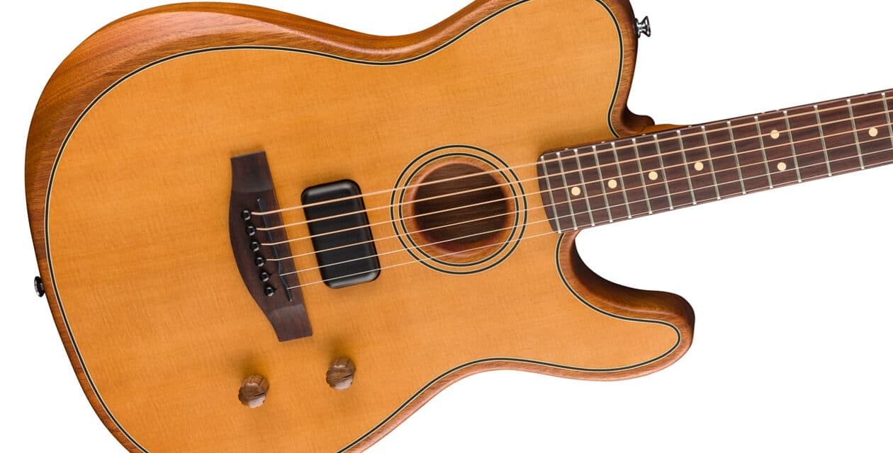 NAMM 2025: Fender Acoustasonic Standard in sei versioni