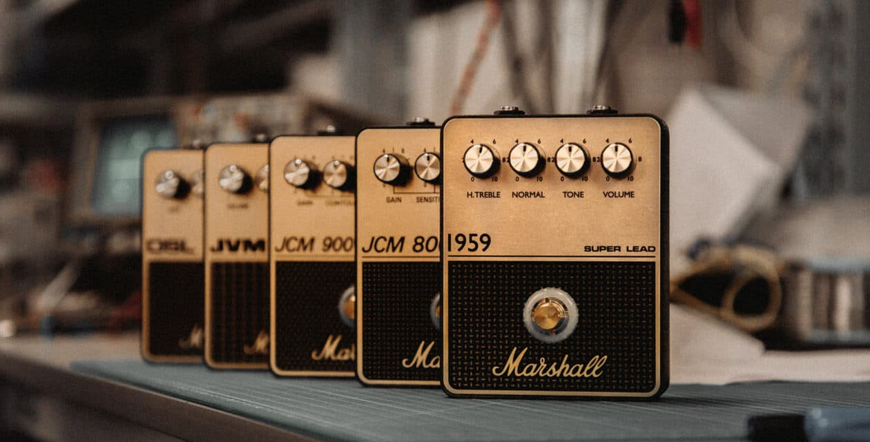 NAMM 2025: Cinque classici Marshall in formato pedale