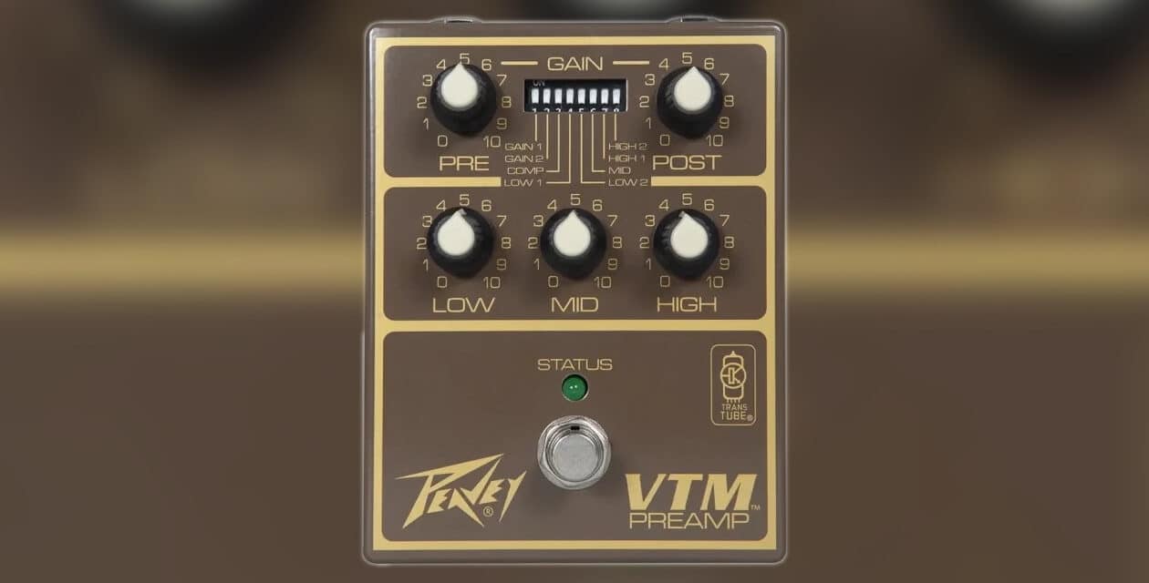 NAMM 2025: Peavey rilascia cinque pedali con il suono dei suoi amplificatori storici