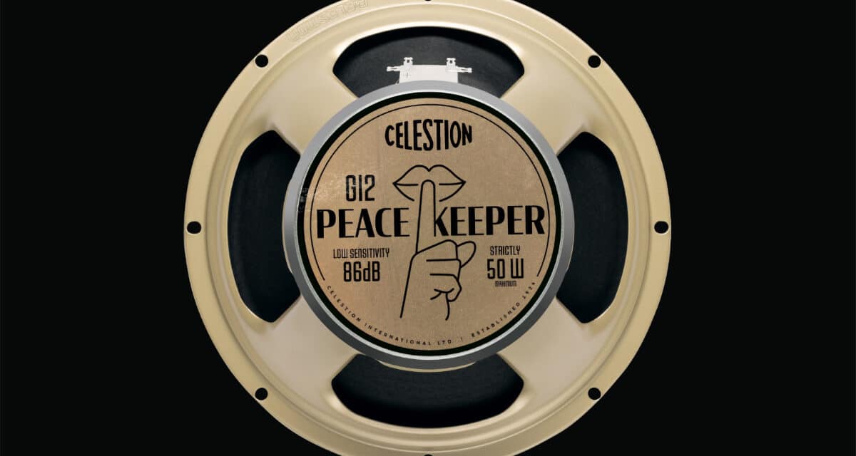 NAMM 2025: Celestion Peacekeeper – l’altoparlante silenzioso per chitarra