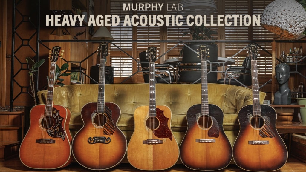 Gibson presenta la Murphy Lab Heavy Aged Acoustic Collection